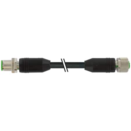 Murrelektronik M12 male Y-distributor / M12 female 0 Degree, PUR 3x0.34 gy UL/CSA 1, 5m 7000-40521-6420350